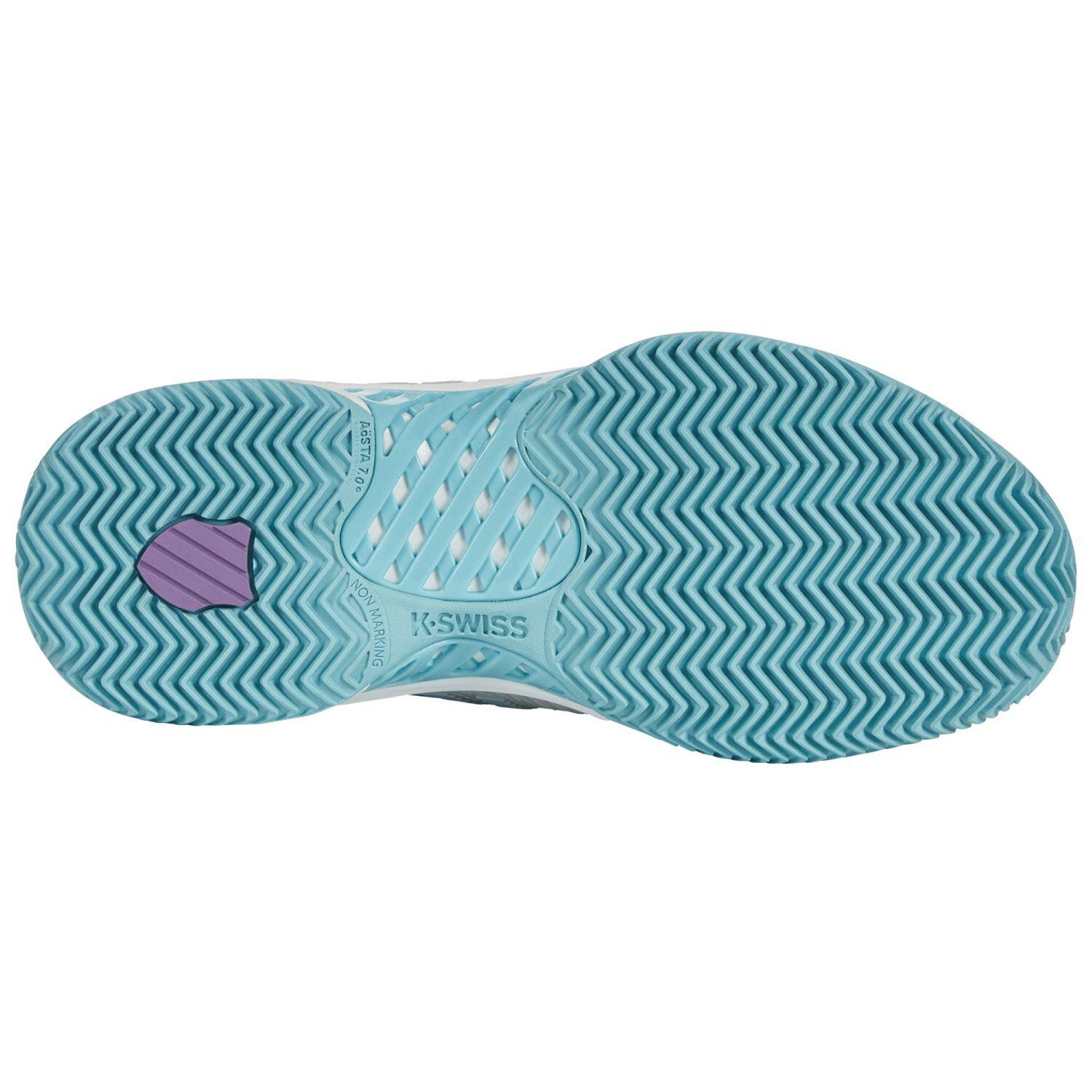 Kswiss Hypercourt Express 2 Hb Donne Bianco Blu 96614190 2/5