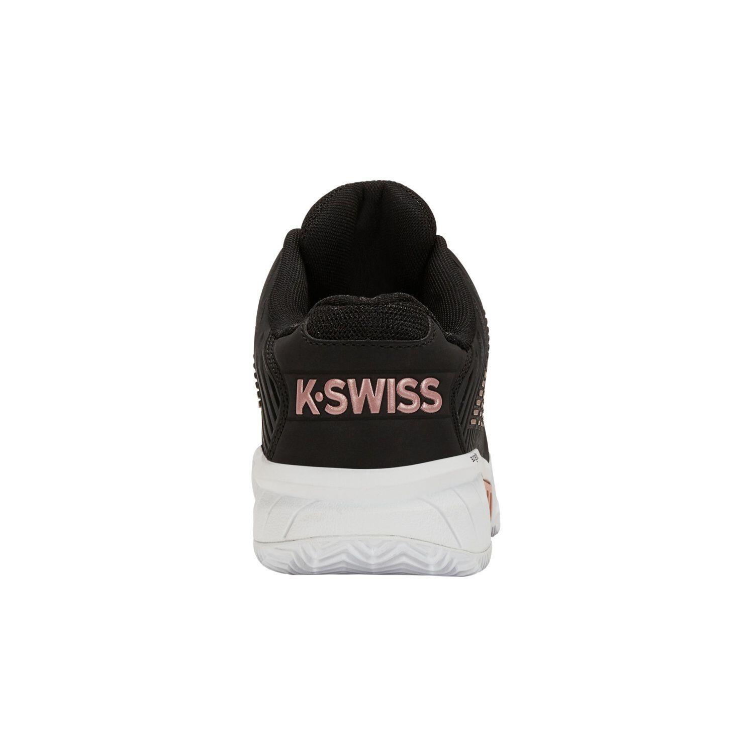 Scarpe Da Donna K-swiss Hypercourt Express 2 Hb 96614072 Nere E Rosa 5/5