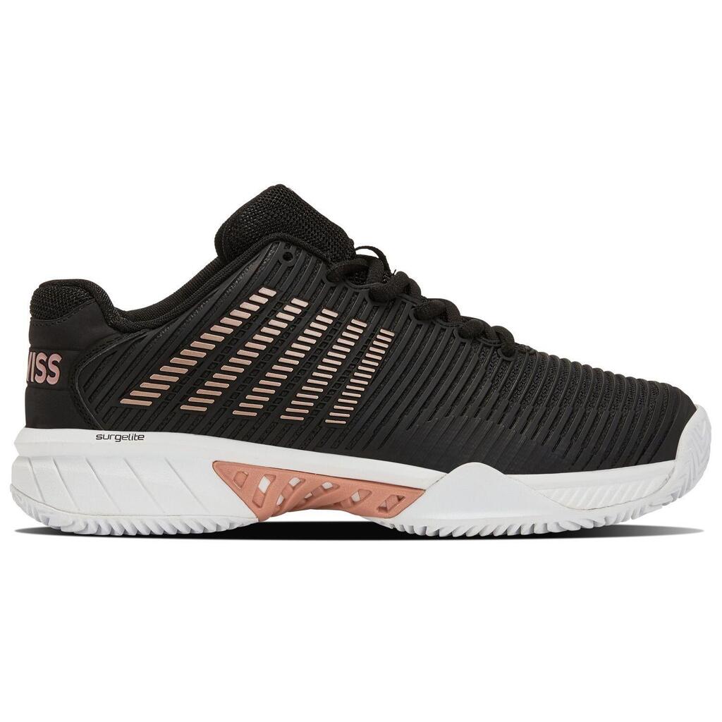 Women's Black And Pink K-swiss Hypercourt Express 2 Hb 96614072 Shoes