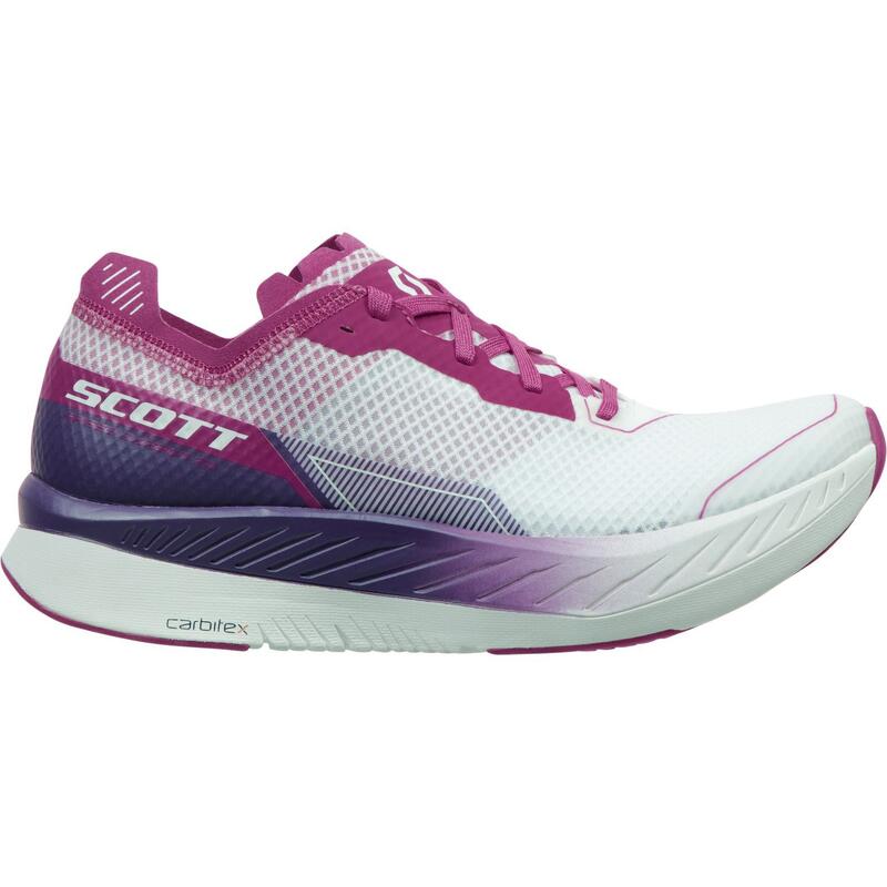 Zapatillas de running mujer Scott WS SPEED CARBON RC blanco