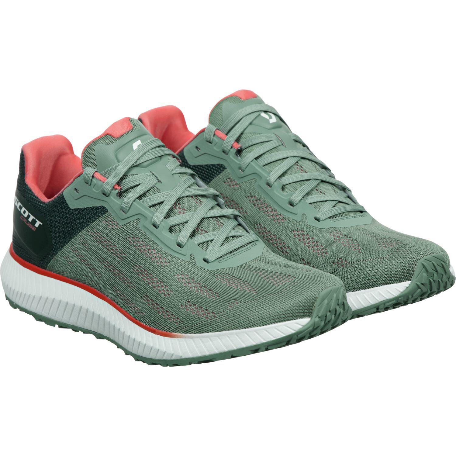 Zapatillas de running mujer Scott WS CRUISE verde 3/4