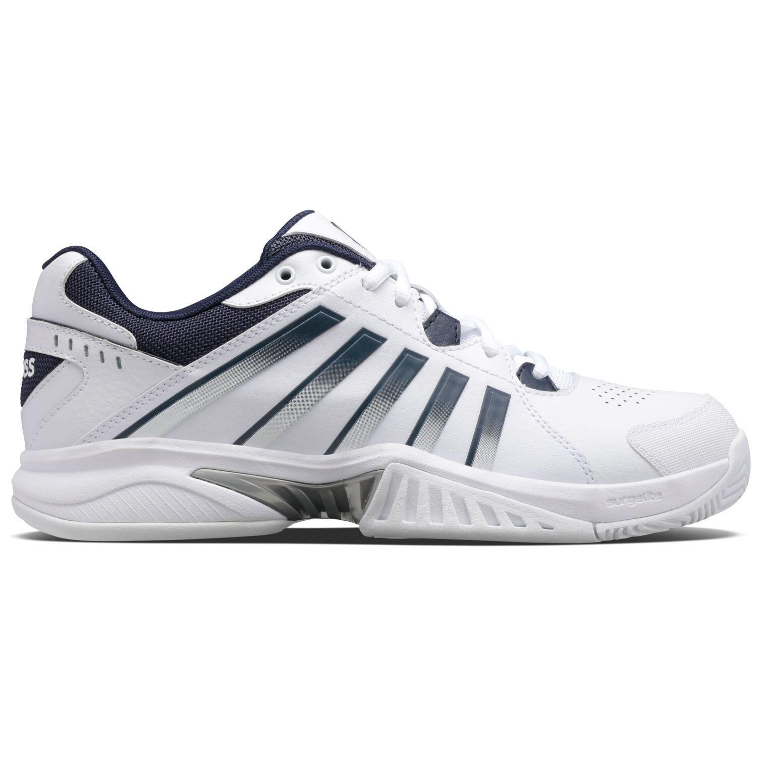 K-SWISS Black And White Mixed K-swiss Receiver V 07393177 Shoes
