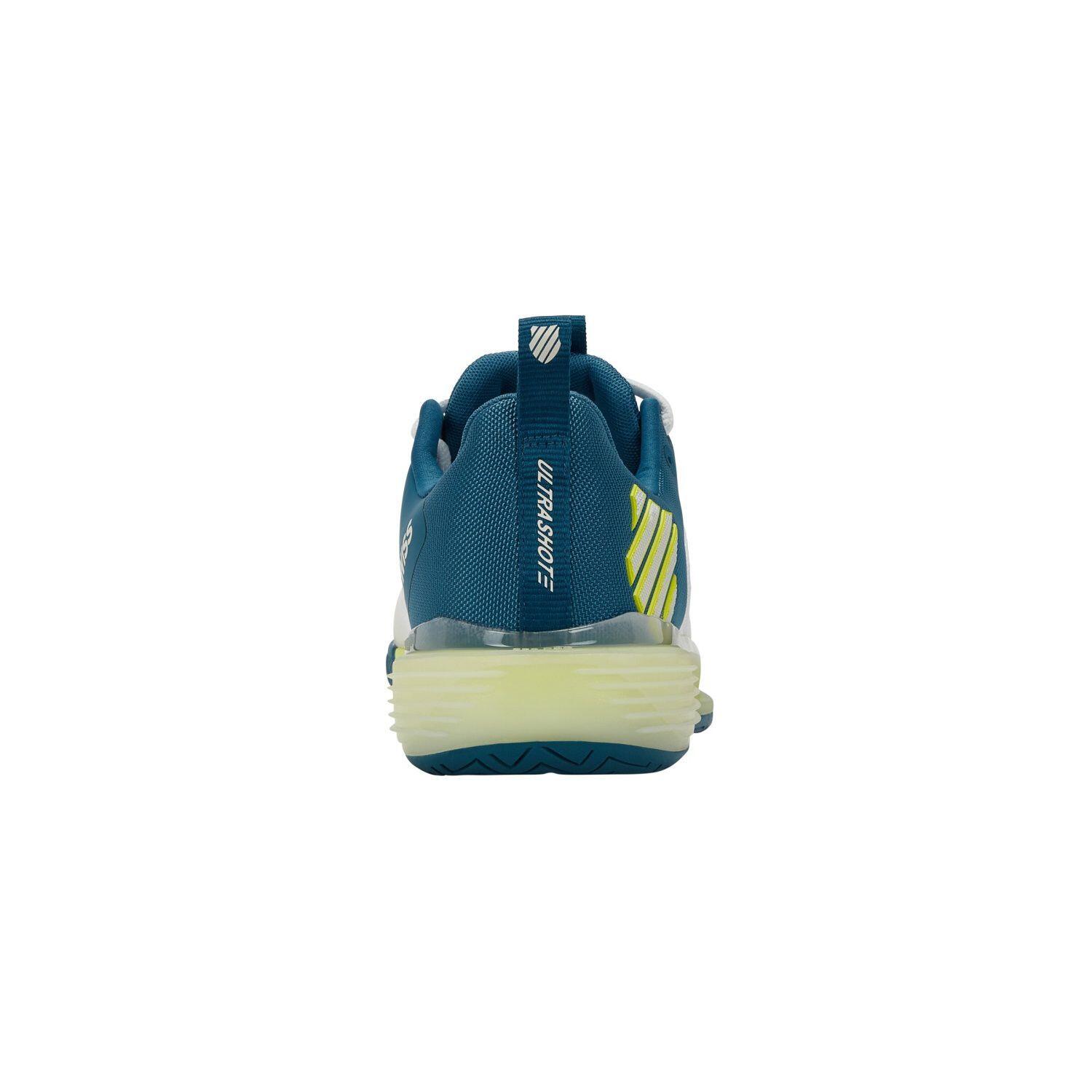 White And Yellow K-swiss Ultrashot 3 06988136 Shoes 5/5