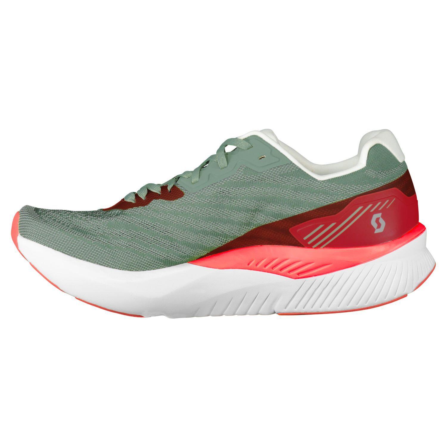 Damesschoenen Scott Pursuit Running Frost Green-koraalroze groen 4/4
