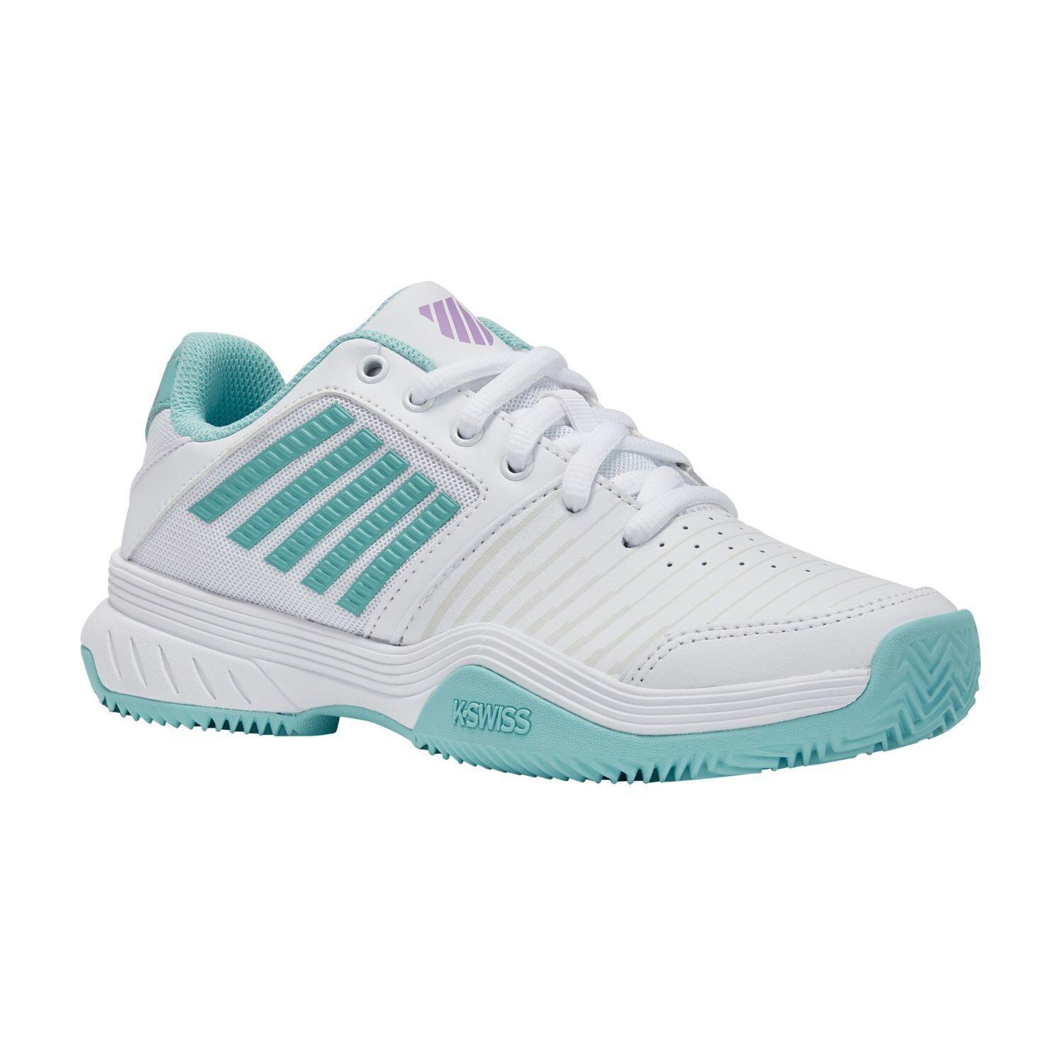 Women's White And Blue K-swiss Court Express Hb 96750117 Shoes 3/5