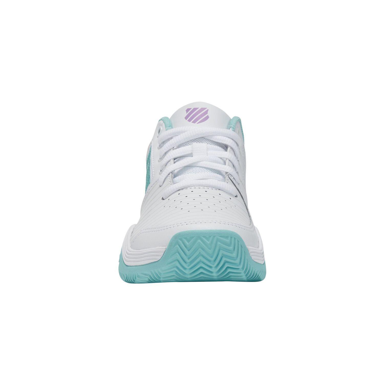 Women's White And Blue K-swiss Court Express Hb 96750117 Shoes 4/5