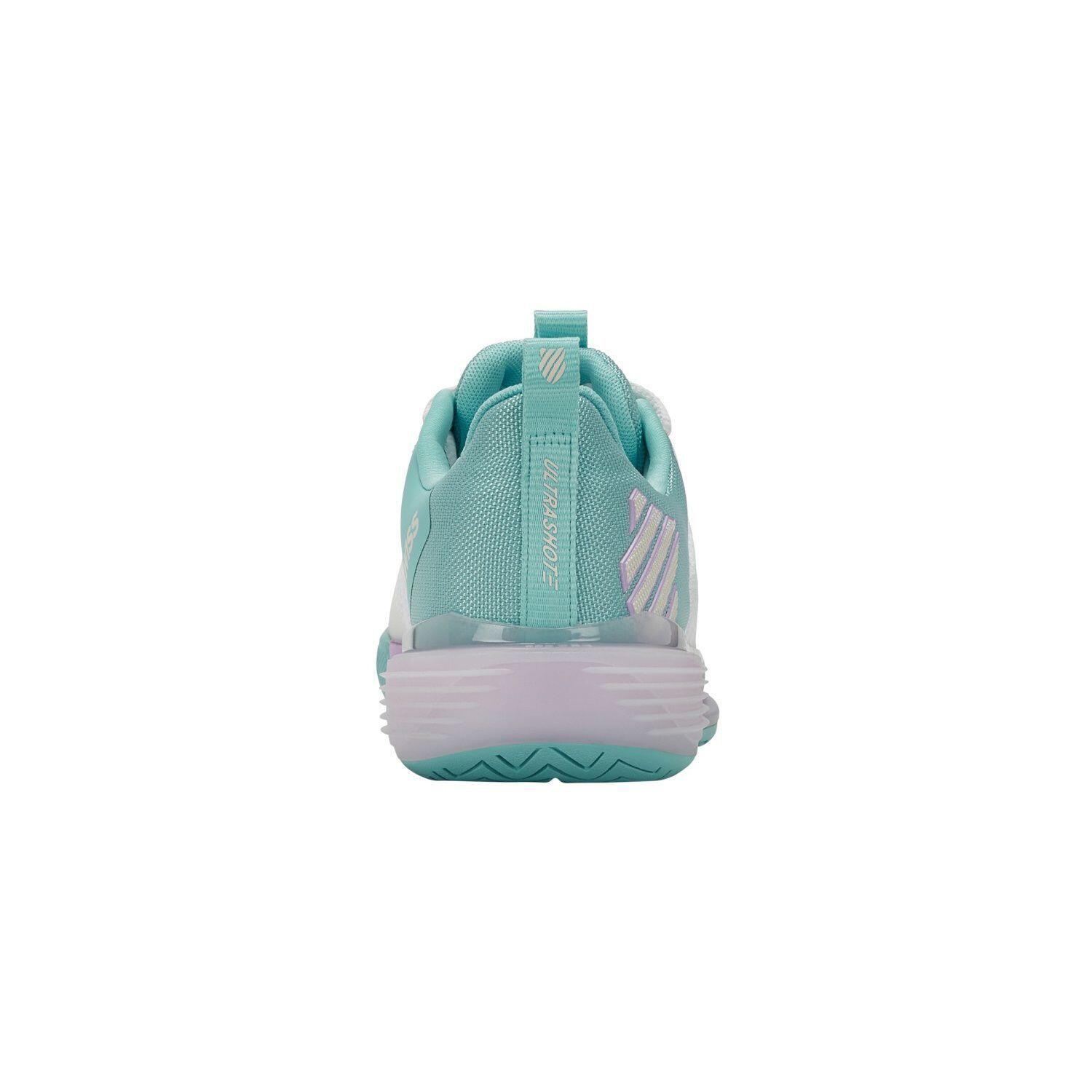 Scarpe Da Donna K-swiss Ultrashot 3 96988190 Bianche E Blu 5/5