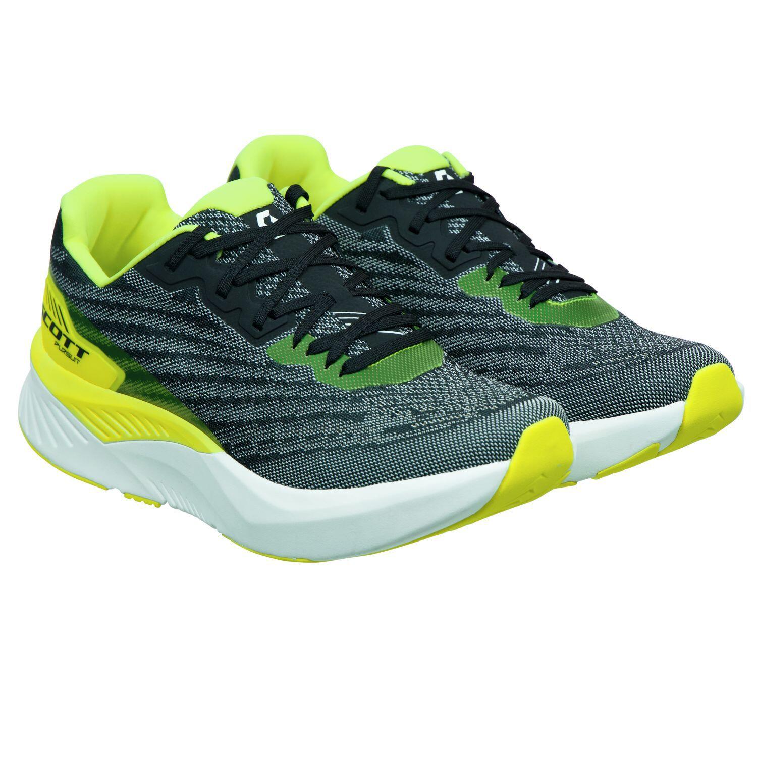 Zapatillas de running hombre Scott PURSUIT negro 3/4