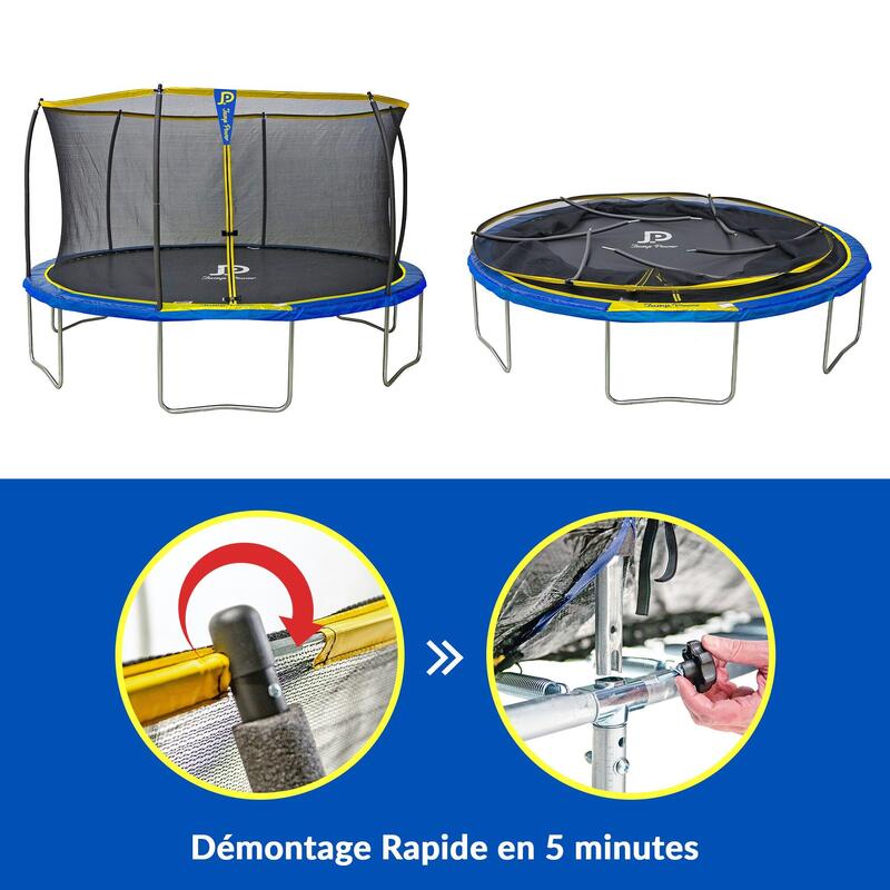 Trampoline Jump Power - Diamètre 430 cm