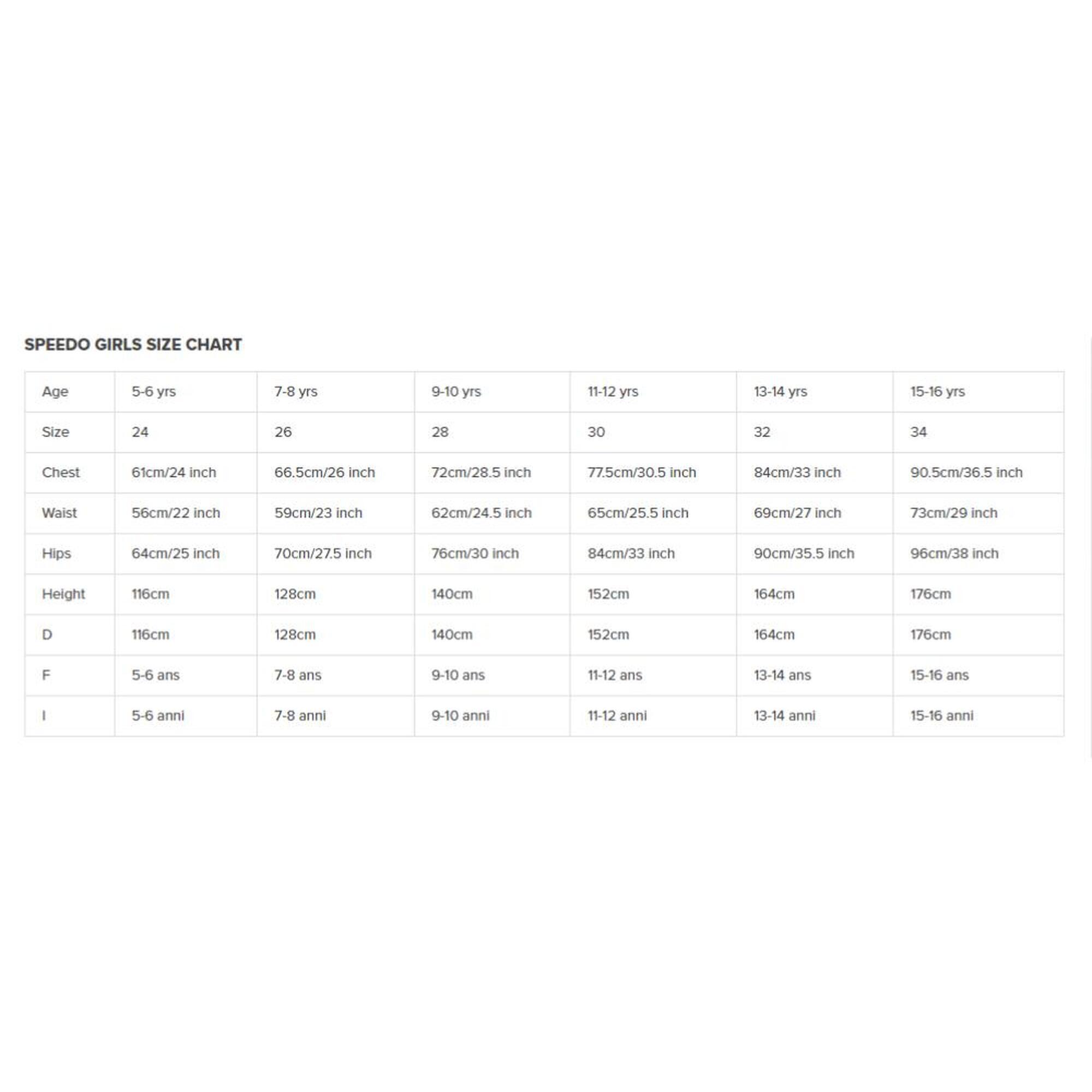 Speedo Girls Bathing Suit Speedo Children's Split Swimsuit For