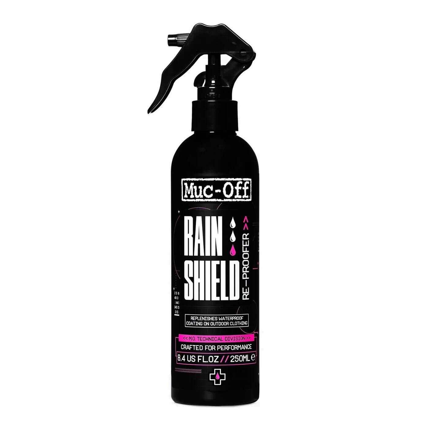 MUC-OFF Muc-Off Rain Shield Re-proofer Fabric Treatment - 250ml