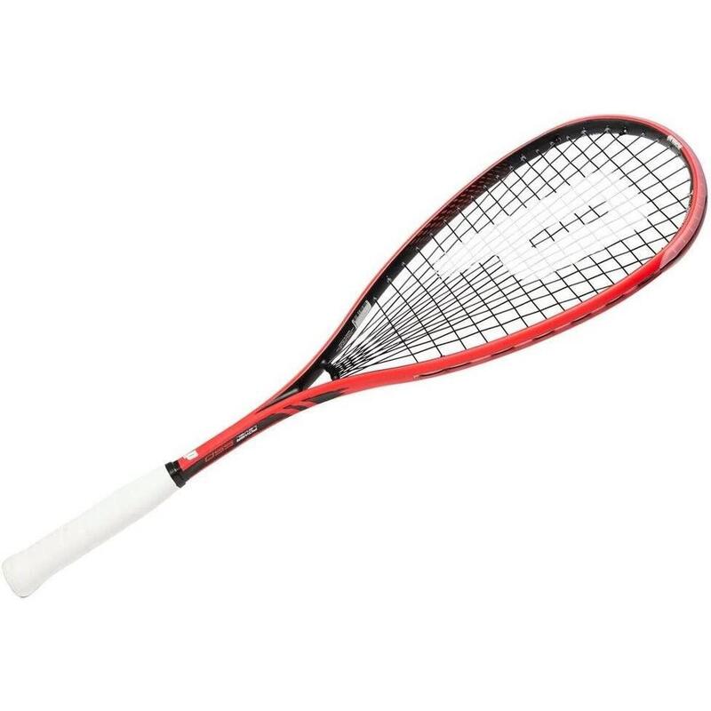 TeXtreme Pro AirStick Lite 550 Unisex Carbon Fiber Squash Racket - Red