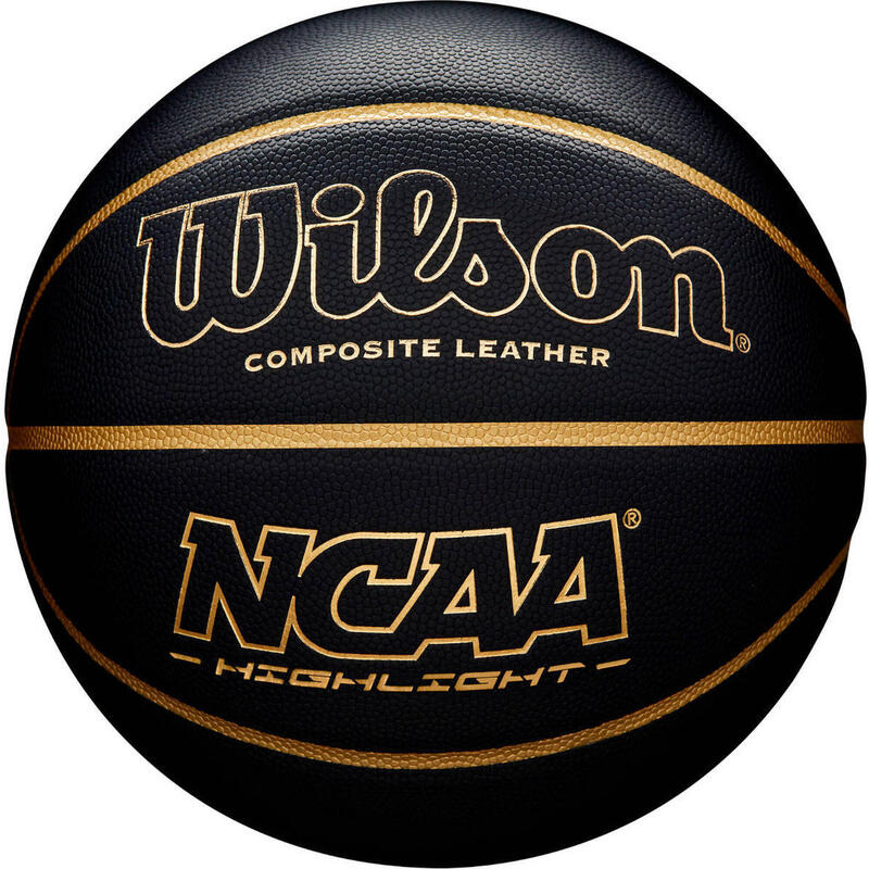 Piłka do koszykówki WILSON NCAA Highlight Black 7 IN OUT