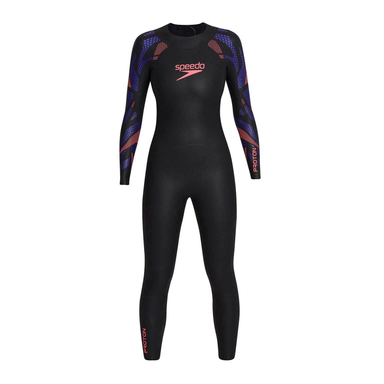 SPEEDO Speedo Women&#39;s Proton Fullsuit Wetsuit - Black / Purple