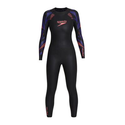 Speedo dames proton fullsuit wetsuit - zwart / paars - maat xs