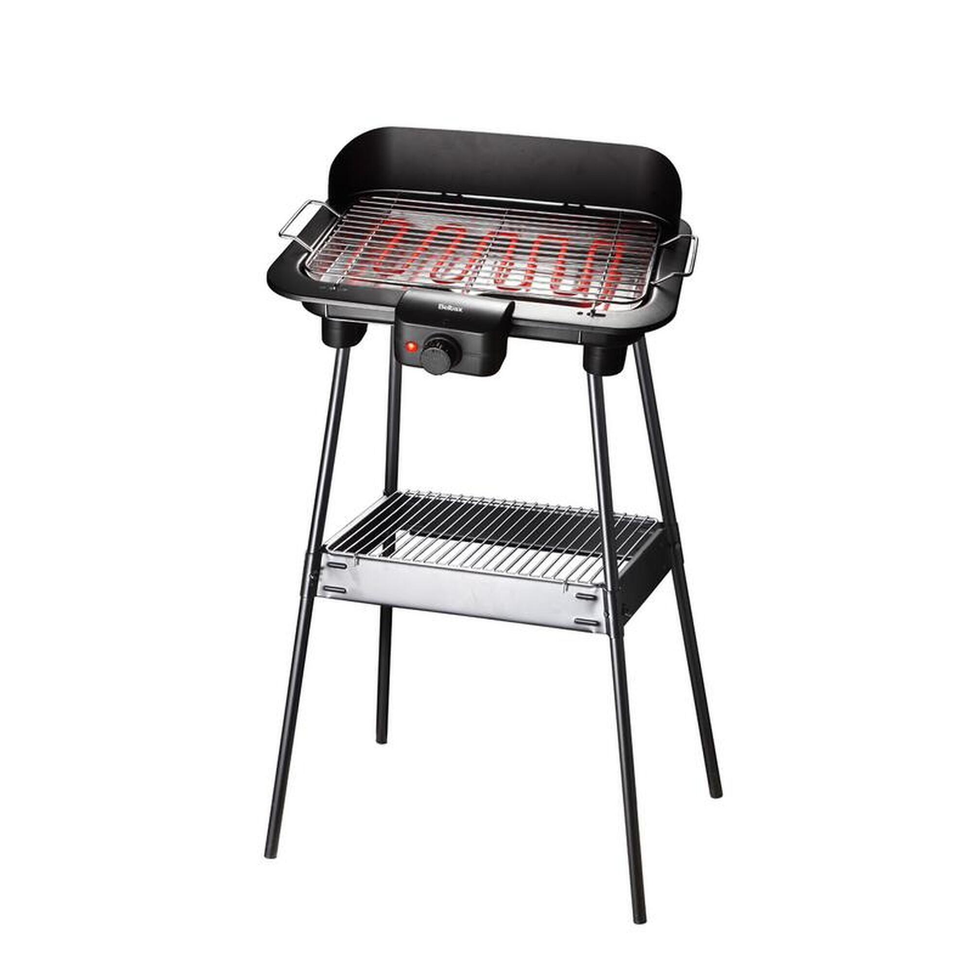 Barbecue elétrico beltax bbq-3823 (2000 w) para campismo