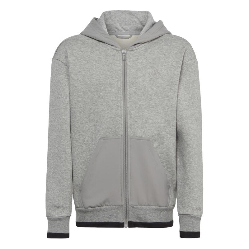 Veste de survêtement à capuche zippé enfant adidas All SZN