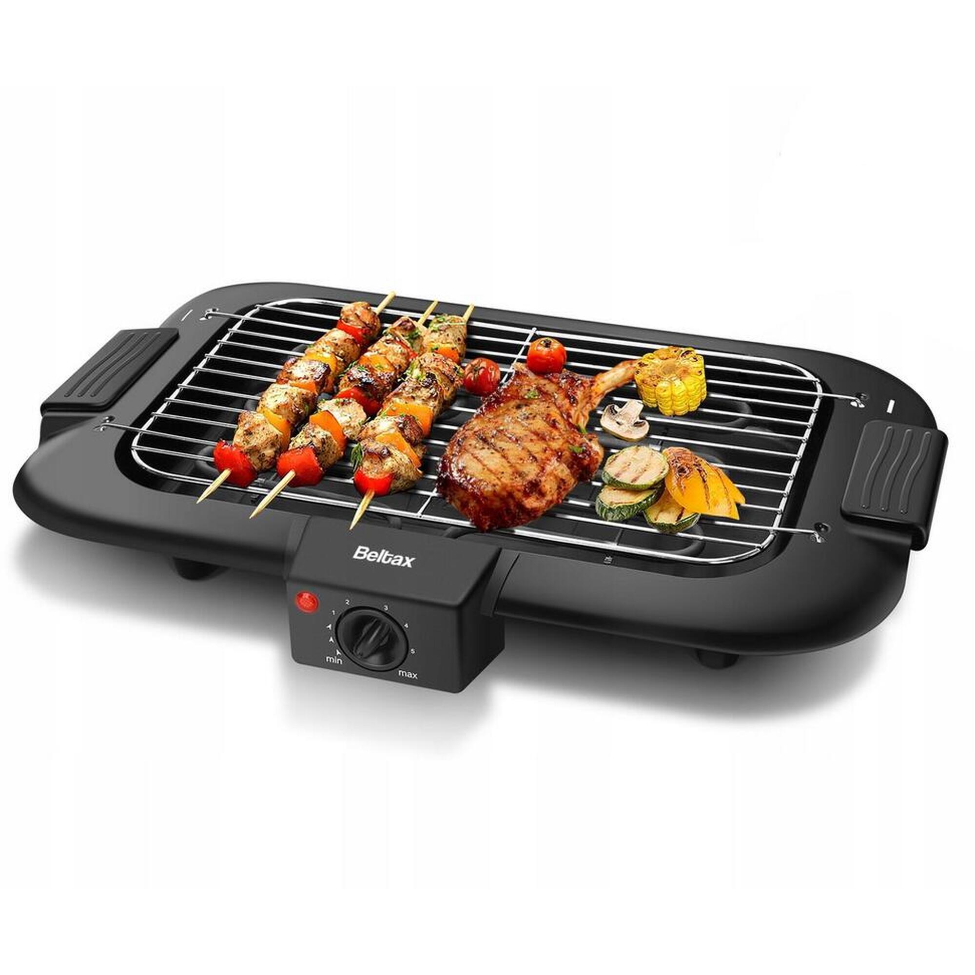Grelhador de Resistência BELTAX BBQ-3620 (2000 W) para Campismo