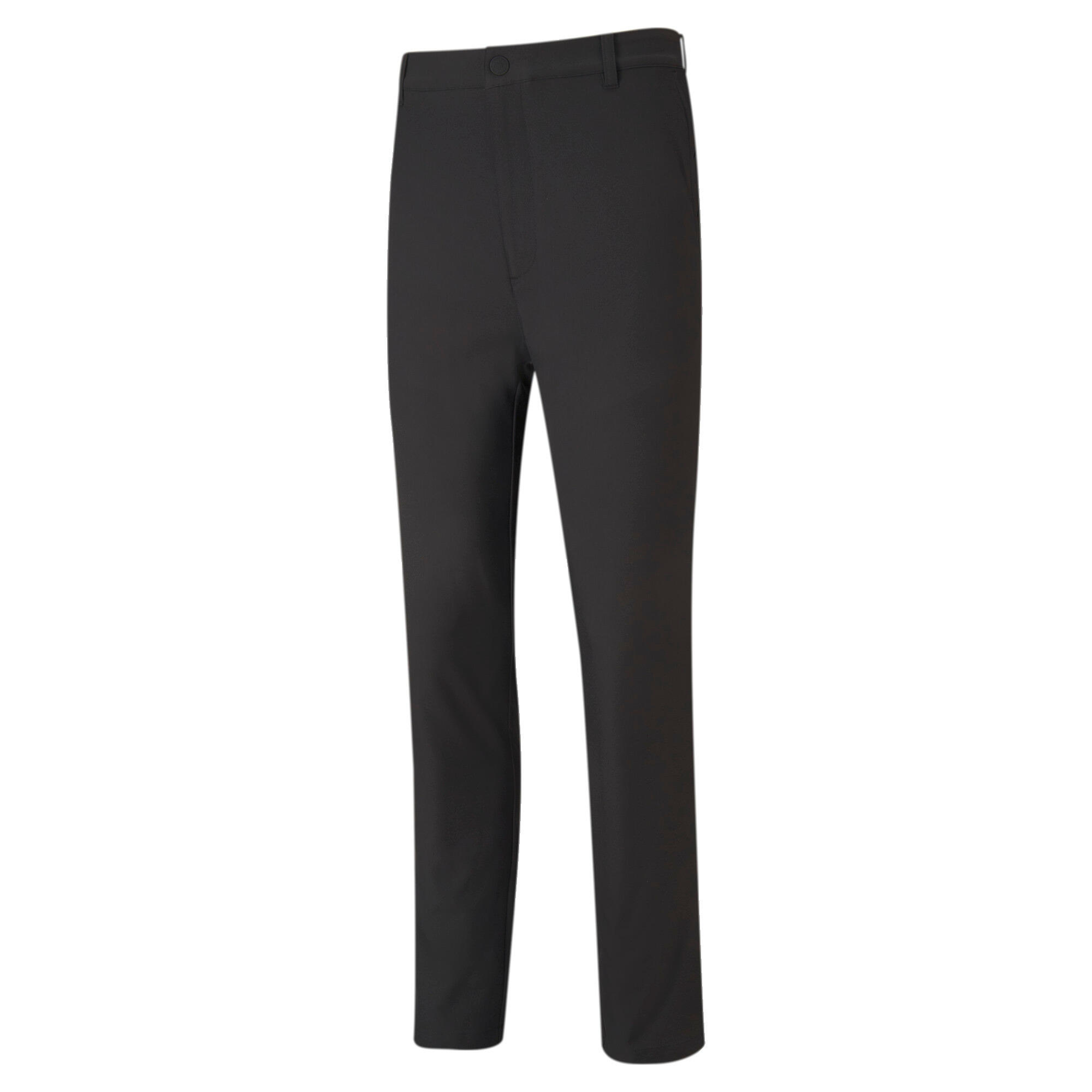 PUMA Mens Jackpot Tailored Golf Pants Trousers - Black 1/6