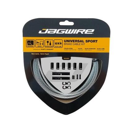 Bremskabel-Set Jagwire Universal Sport -Braided White