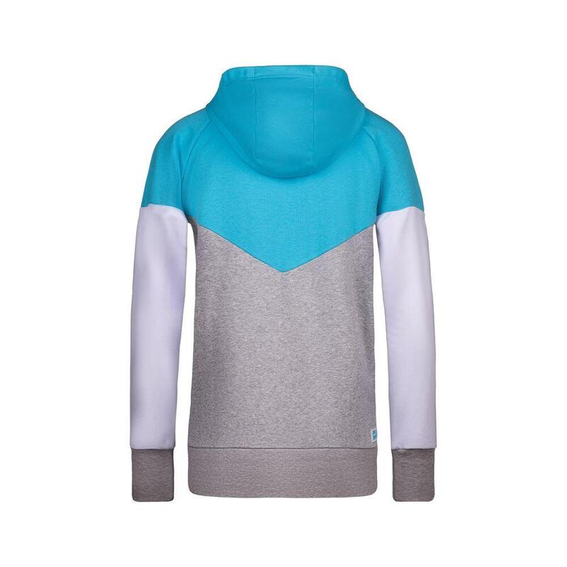 Flavia Lifestyle Hoody - aqua/light grey/white