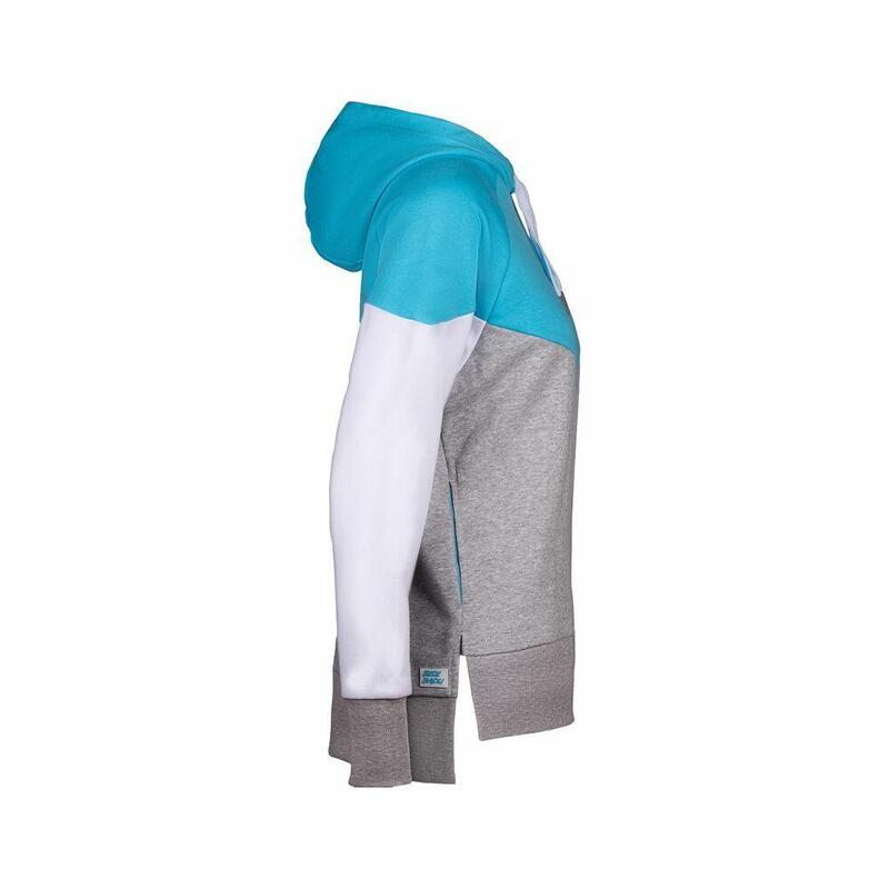 Flavia Lifestyle Hoody - aqua/light grey/white