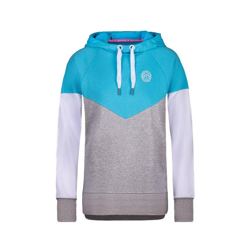 Flavia Lifestyle Hoody - aqua/light grey/white