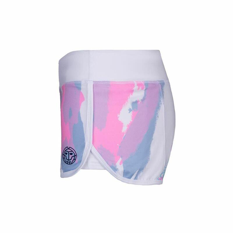 Babra Tech 2 in 1 Shorts - weiss/aqua