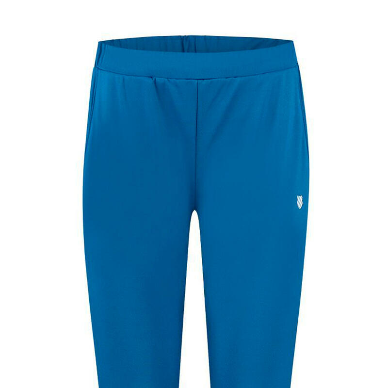 Pantalón de tenis y padel mujer kswiss HYPERCOURT TRACKSUIT STRCH azul