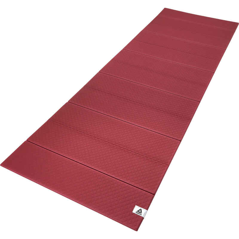 Reebok Yogamatte Folded 6 mm weinrot