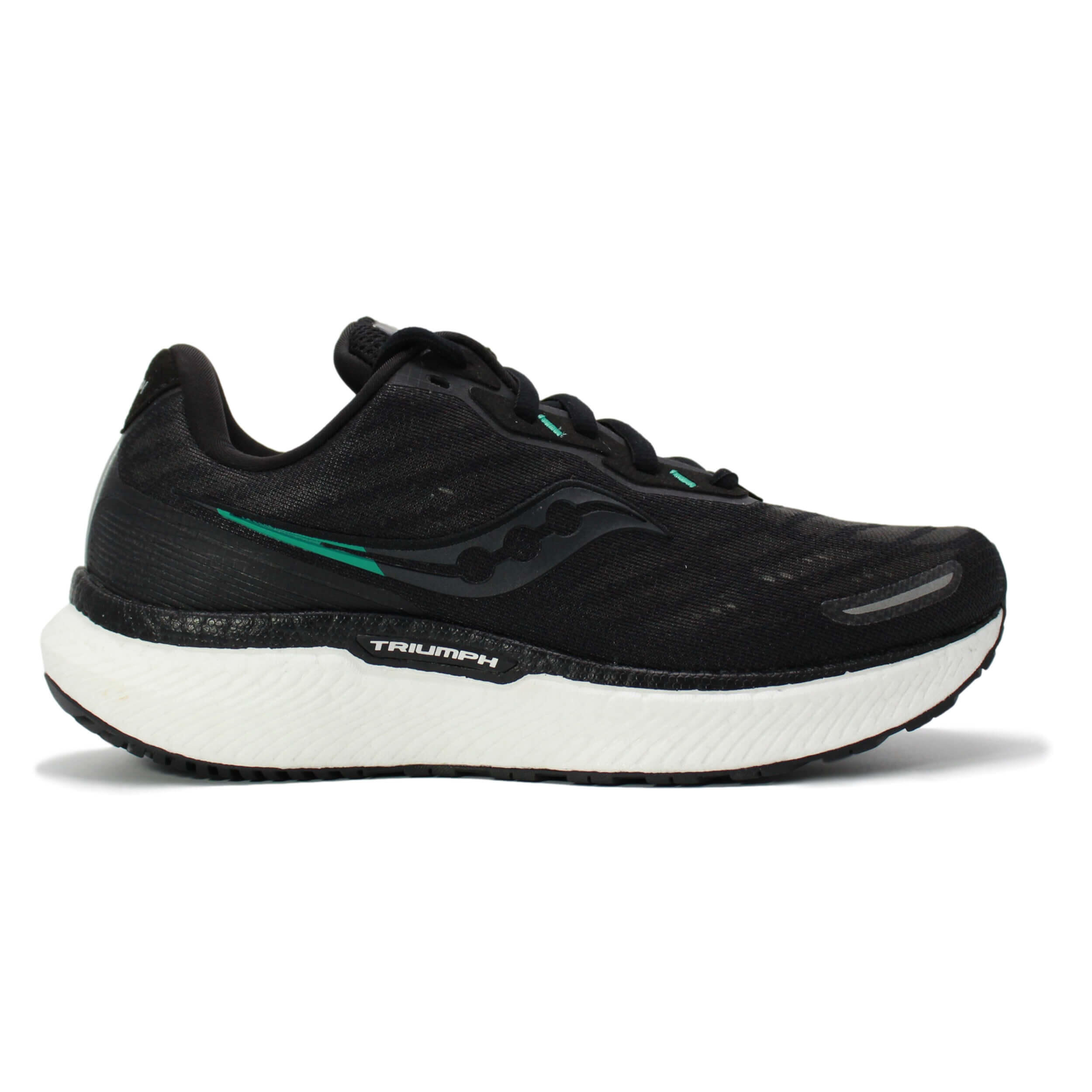 SAUCONY Saucony Triumph 19 Womens Shoe  Black/White