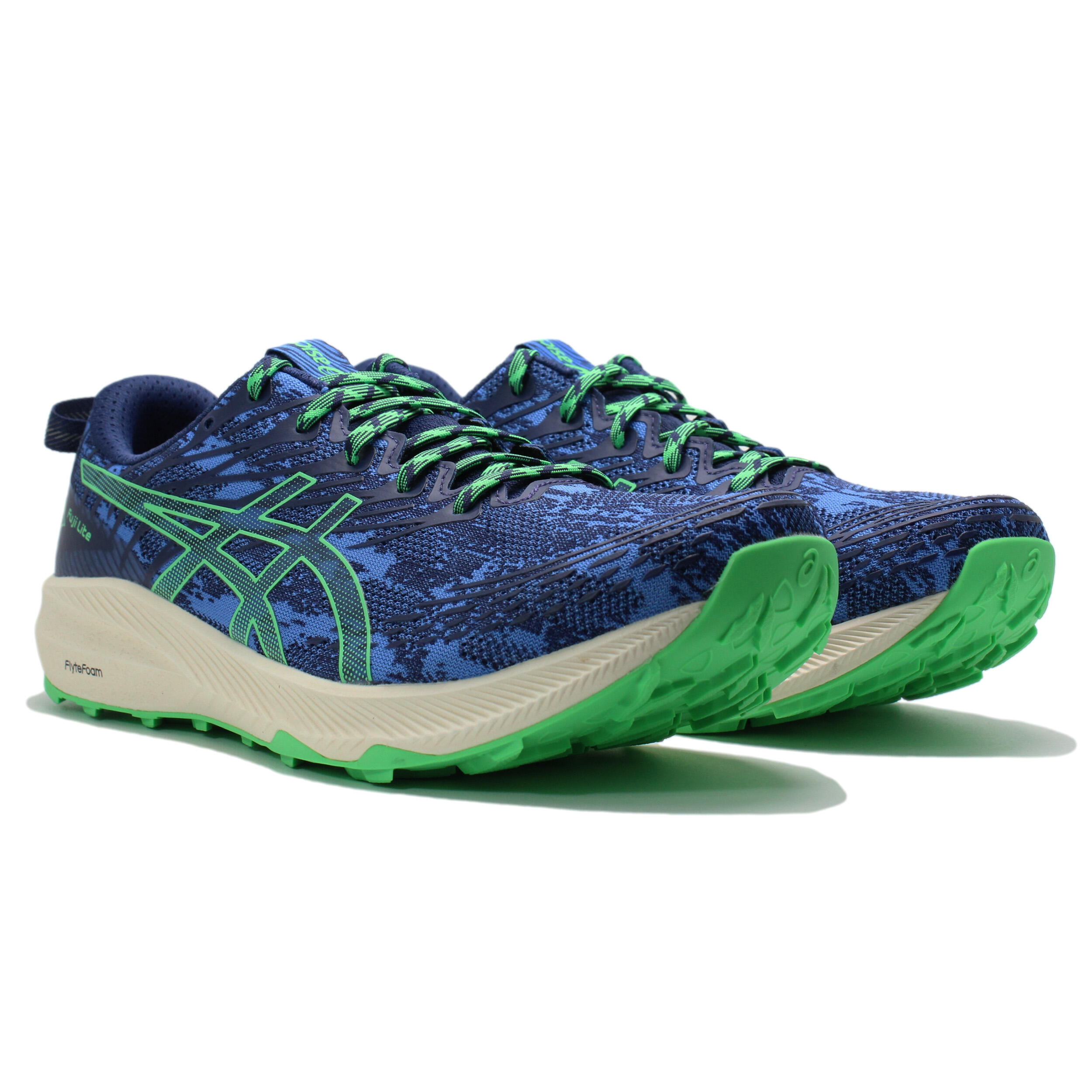Asics Herren Laufschuhe Fuji Lite 3 Blau 4/5