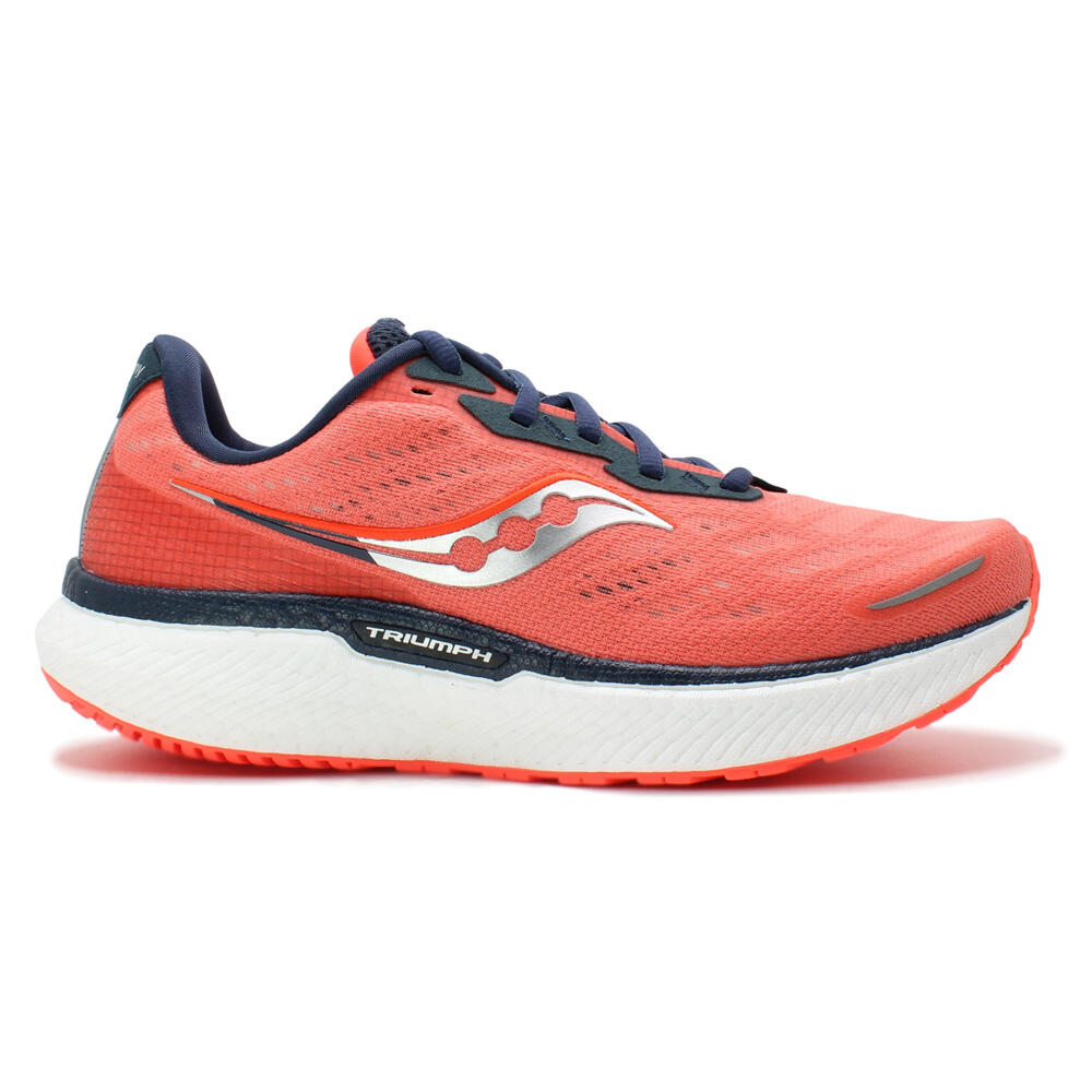 Saucony Womens Triumph 19 Running Shoes Sunstone/Night 1/5