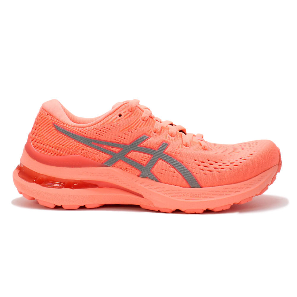 Asics Gel-Kayano 28 Lite-Show Womens Orange Trainers ASICS Decathlon