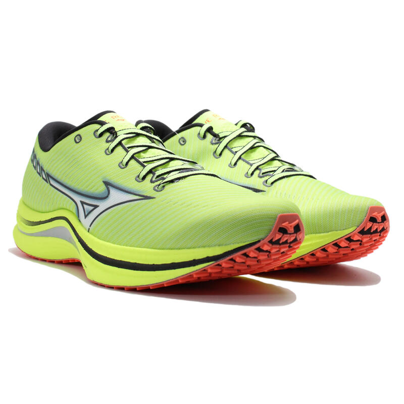 Mizuno Wave Rebellion, Homme, Course ? pied, chaussures de running, vert