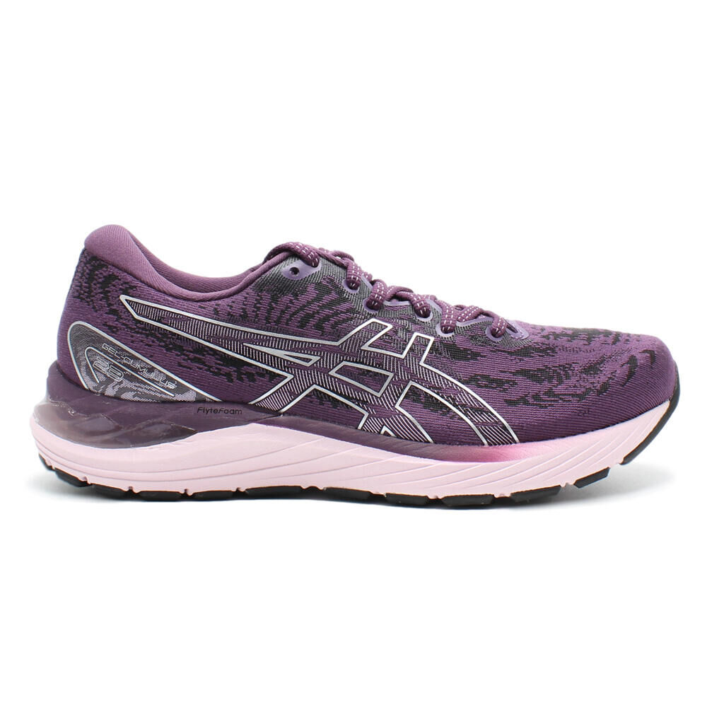 ASICS ASICS Womens Gel-Cumulus 23 Running Shoes Deep Plum/Pure Silver - 4 UK