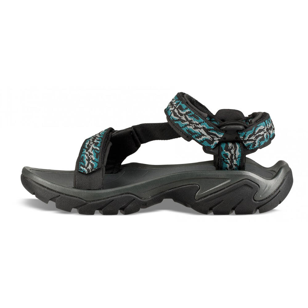 Sandali da Trekking Donna Terra Fi 5 Universal Turchese Nero 3/7