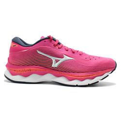 Chaussures de Running Rose Femme Mizuno Wave Sky 5