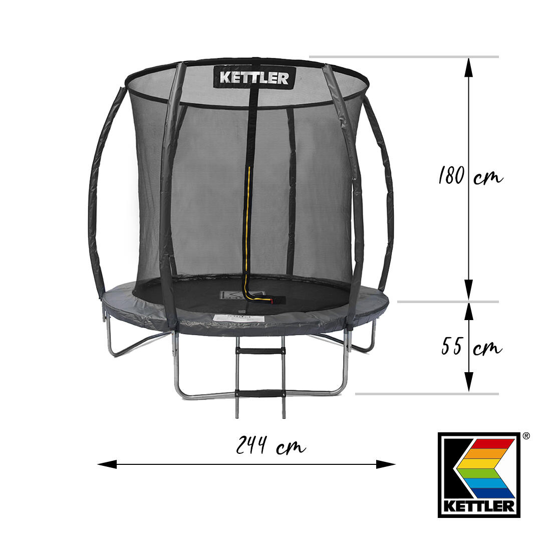 KETTLER Trampoline d'extérieur JUMP 2/7