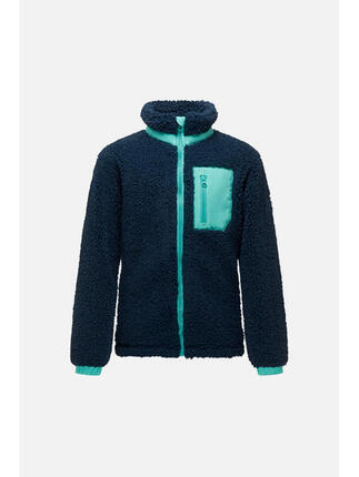 Bluza narciarska/na sanki dla dzieci Rossignol Junior Fleece granatowa