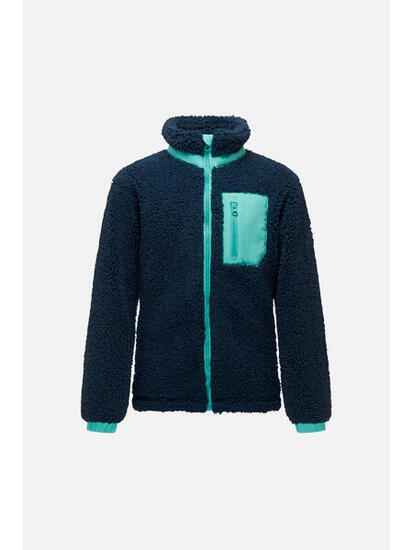Bluza narciarska/na sanki dla dzieci Rossignol Junior Fleece granatowa