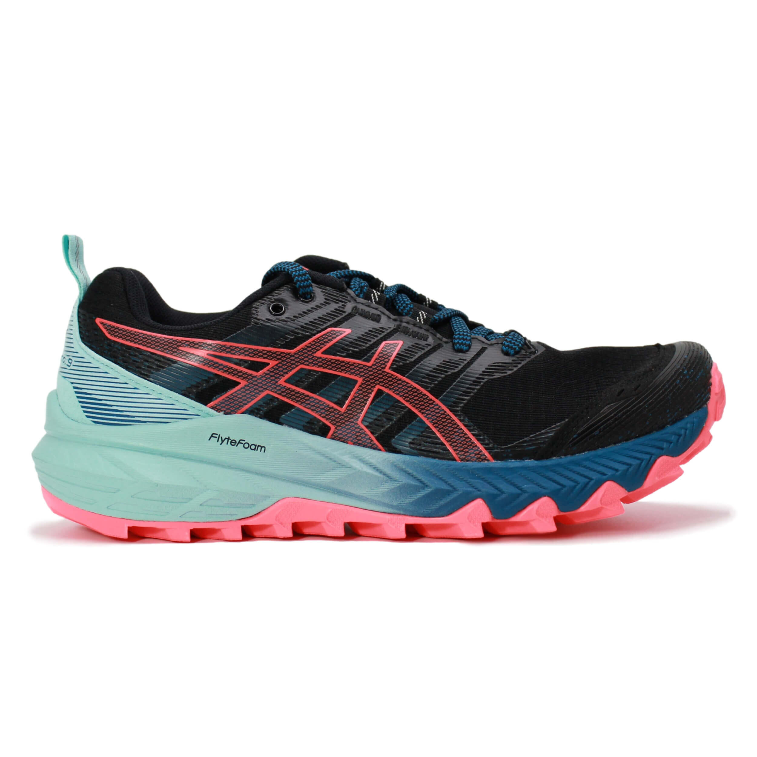 Asics Gel-Trabuco 9 Womens Black Trainers 1/5