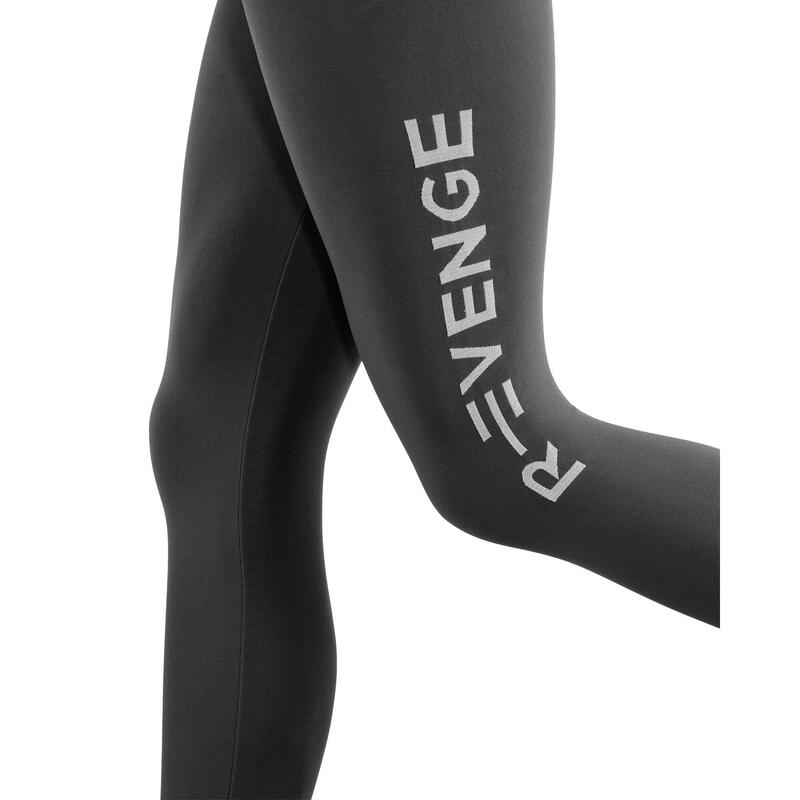 Technische Running Q-skin push-up legging voor dames zwart