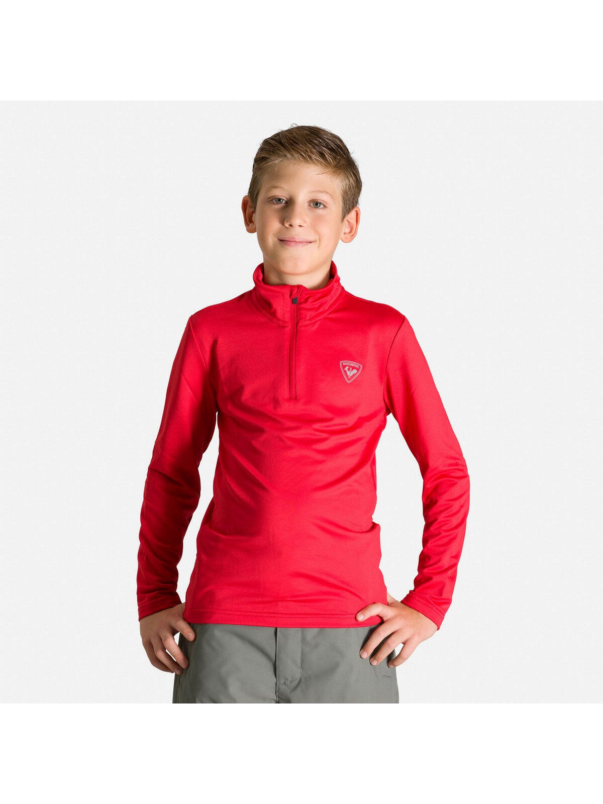ROSSIGNOL Rossignol Boy 1/2 Zip Warm Stretch Kinder-Skijacke