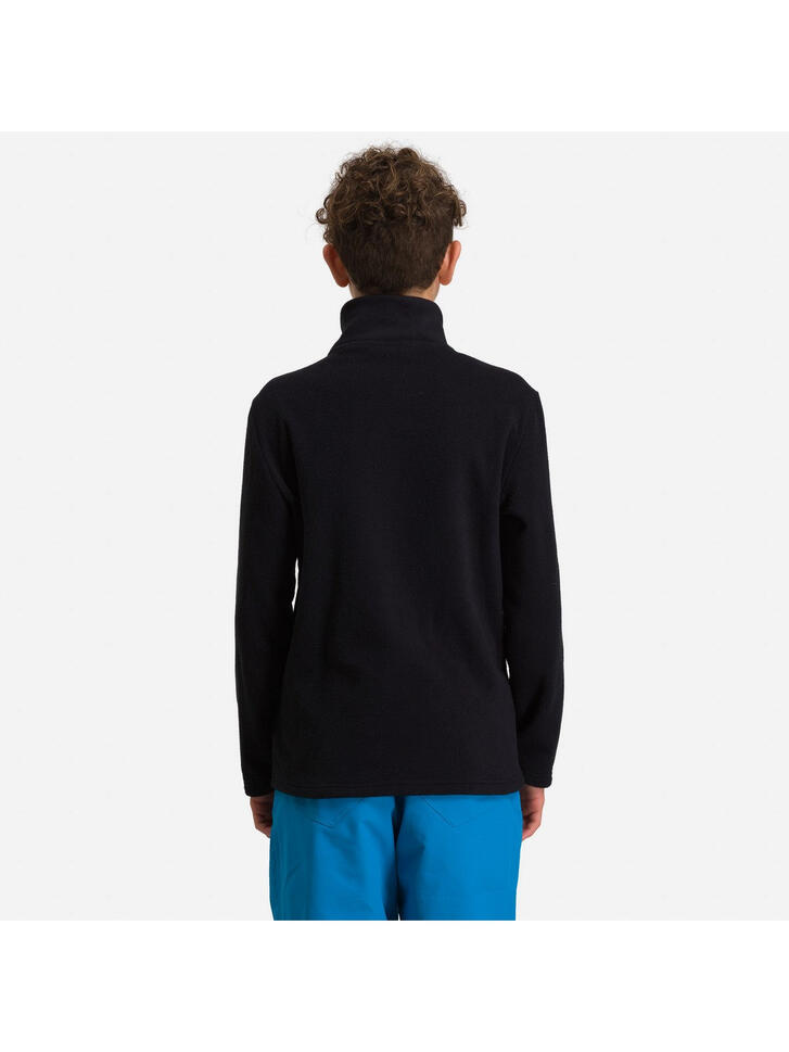 Polarek narciarska dla dzieci Rossignol Boy 1/2 Zip Fleece czarny