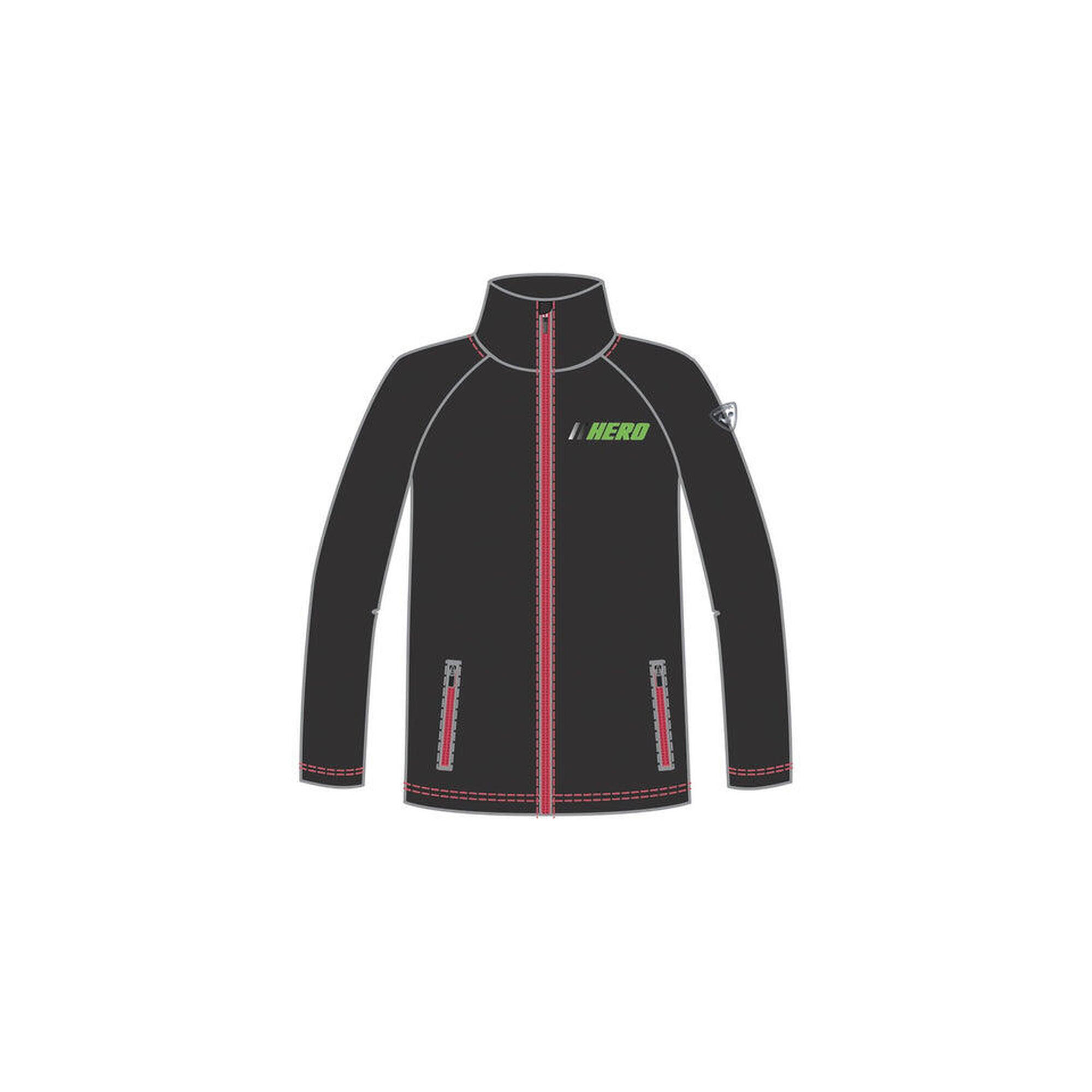 Bluza narciarska dla dzieci Rossignol BOY HERO Fz Clim czarna