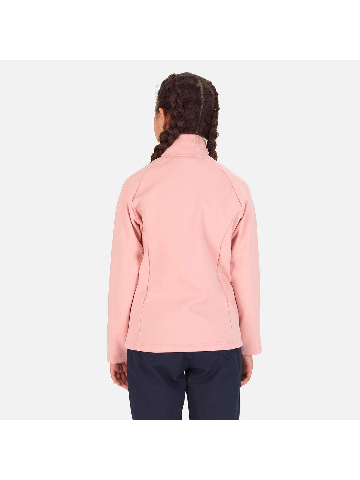 Bluza narciarska dla dzieci Rossignol Girl Fz Clim pudrowa 4/4