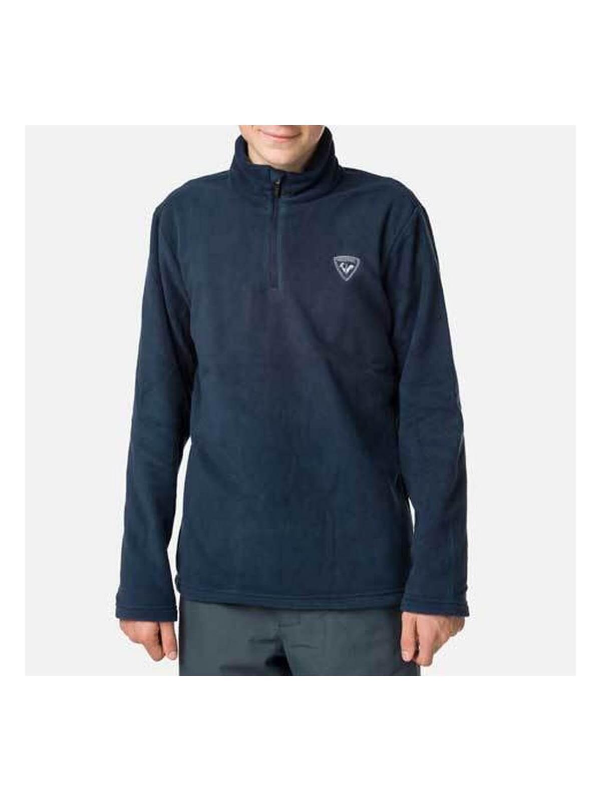 Polarek narciarska dla dzieci Rossignol Boy 1/2 Zip Fleece granatowy 3/4