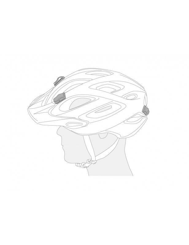 Petzl® Uni Adapt adaptateurs adhésifs pour torches montées sur casque 4 pièces 2/3