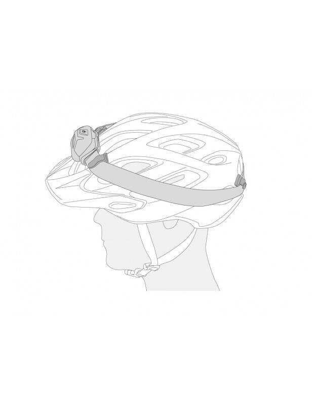 Petzl® Uni Adapt adaptateurs adhésifs pour torches montées sur casque 4 pièces 3/3